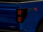 09-14 Ford F-150 Styleside Raxiom T565678 Axial Series LED Tail Lights-Blk Housing(Smoked Lens)